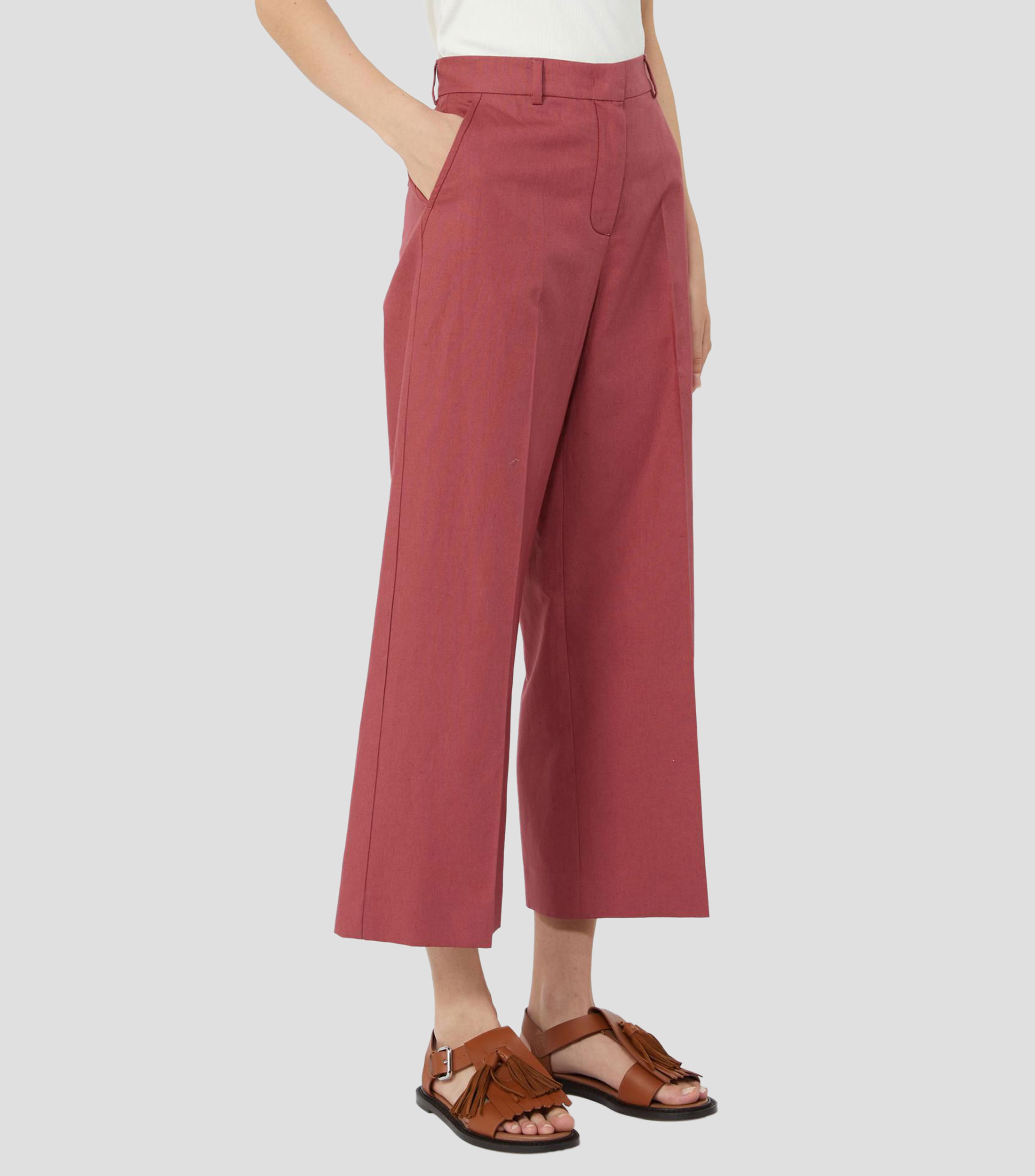 Pantalón Zircone liso Mujer